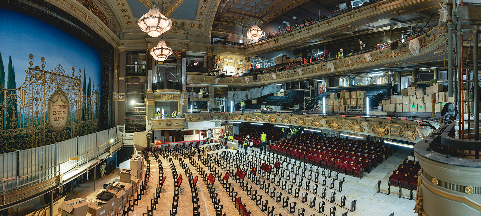 Restoration of Theatre Royal Drury Lane | Banyards